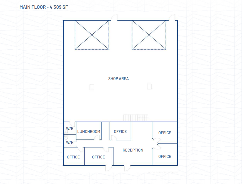 53 Burnt Park Dr, Red Deer County, AB T4S 0J7 - Unidad B1 and B2 -  - Plano de la planta - Image 1 of 1