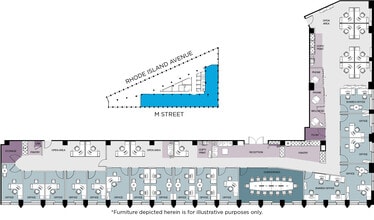 1730 Rhode Island Ave NW, Washington, DC en alquiler Plano de la planta- Imagen 1 de 27