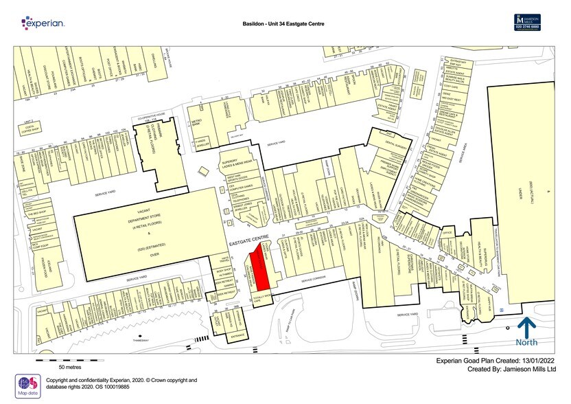Eastgate, Basildon en alquiler - Plano del sitio - Imagen 1 de 1