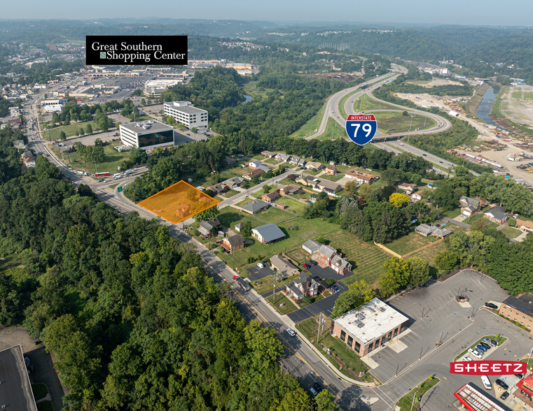 1251-1255 Washington Pike, Bridgeville, PA en venta - Foto del edificio - Imagen 2 de 13