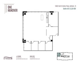 16633 N Dallas Pky, Addison, TX en alquiler Plano de la planta- Imagen 1 de 1