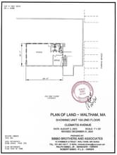 108 Clematis Ave, Waltham, MA en alquiler Plano de la planta- Imagen 1 de 1