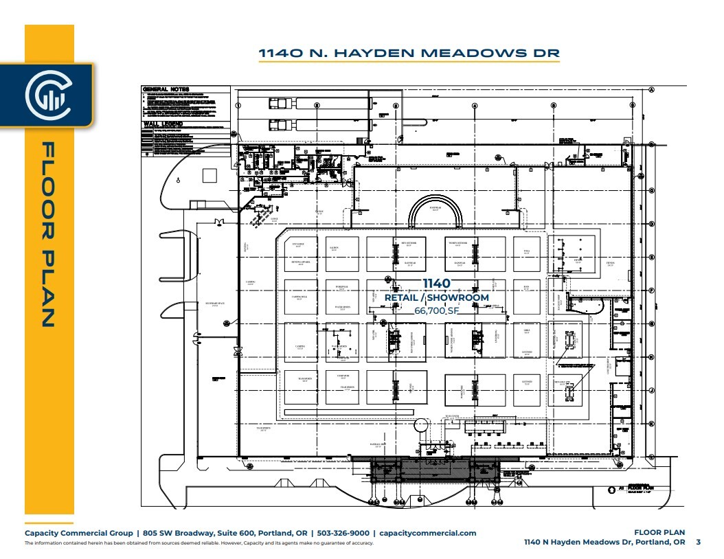 1132 N Hayden Meadows Dr, Portland, OR en alquiler Plano de la planta- Imagen 1 de 1