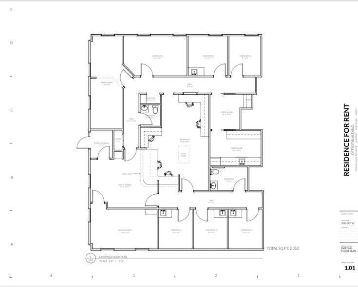 5730 N Lilley Rd, Canton, MI en alquiler - Plano de la planta - Imagen 2 de 10