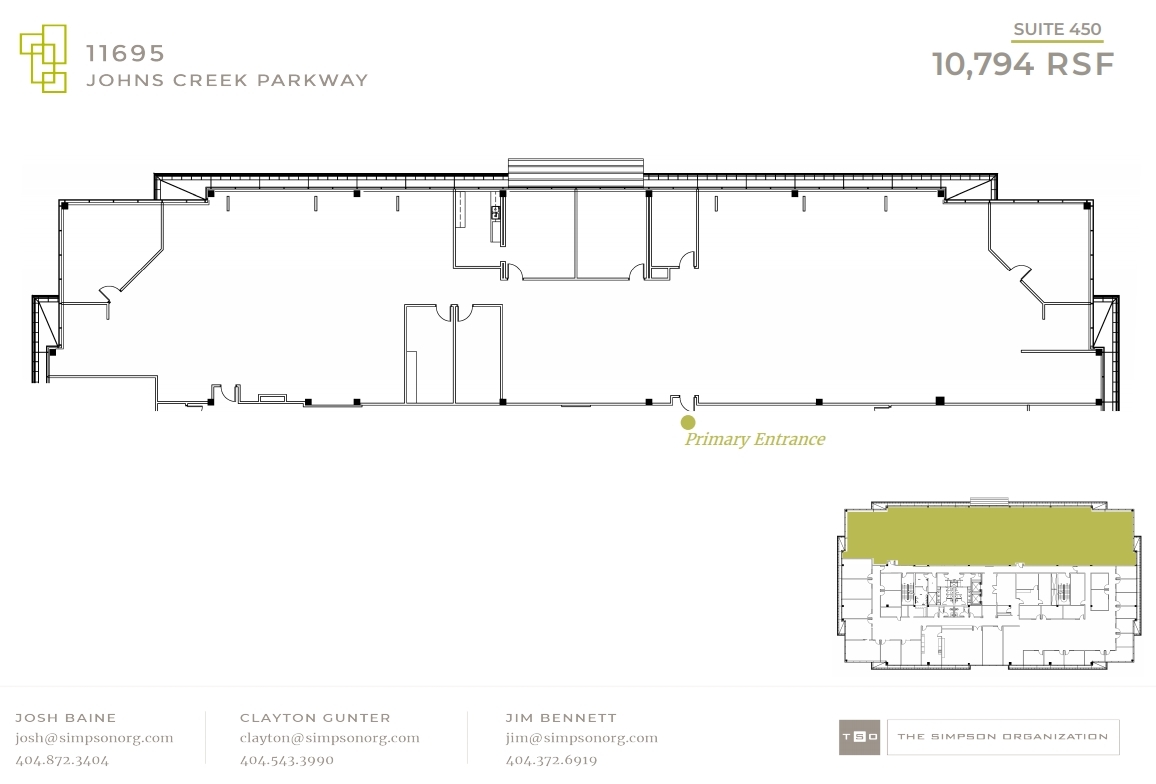 11695 Johns Creek Pky, Johns Creek, GA en alquiler Plano de la planta- Imagen 1 de 1