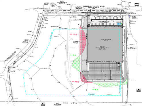 217-219 Waterloo Valley Rd. rd, Mount Olive, NJ en venta - Plano del sitio - Imagen 2 de 9