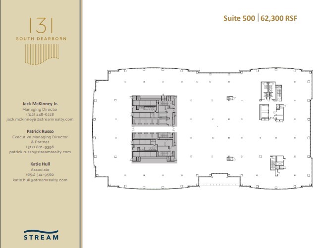 131 S Dearborn St, Chicago, IL en alquiler Plano de la planta- Imagen 1 de 1