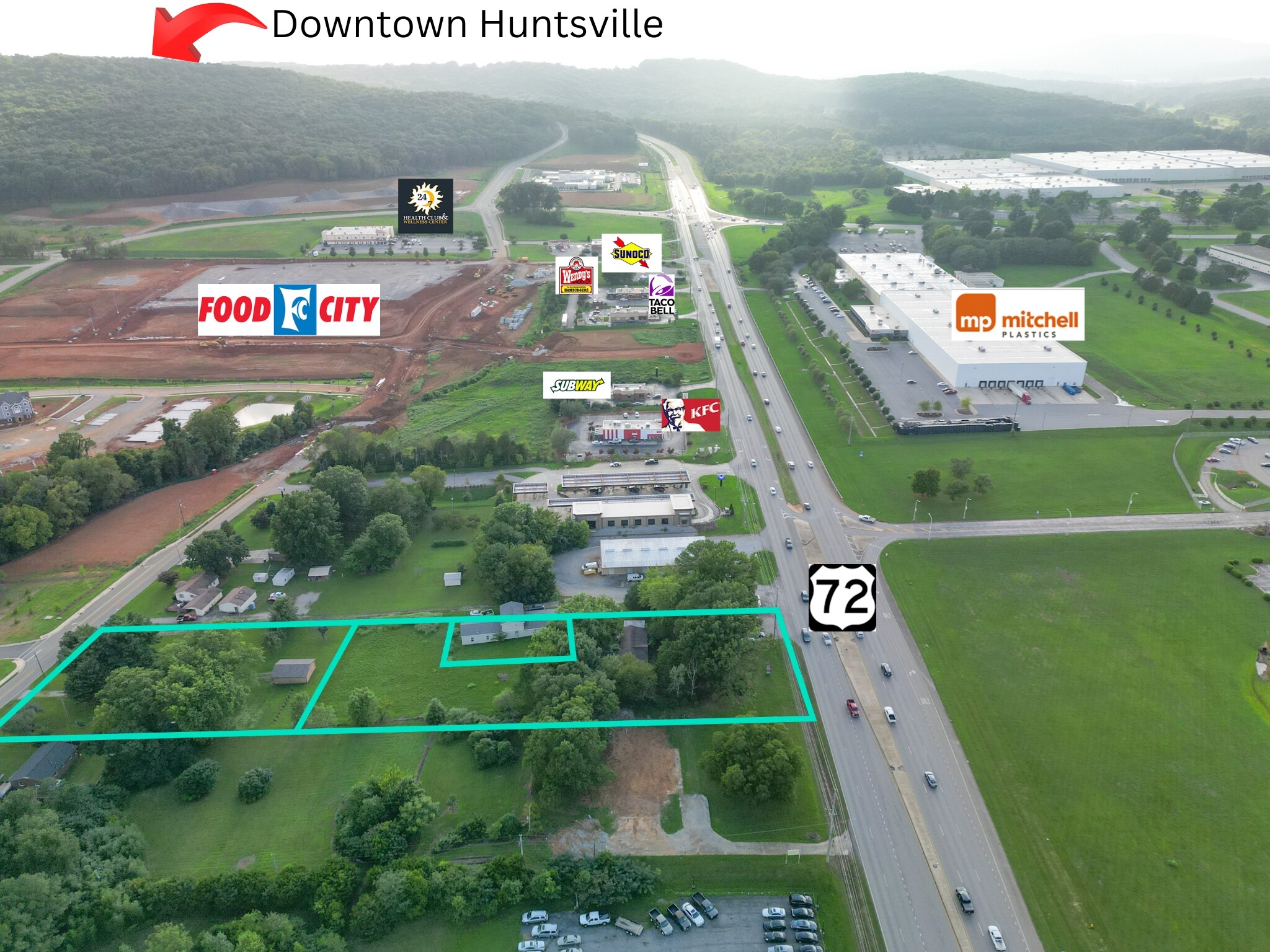 1728 Highway 72 E, Huntsville, AL en venta Foto del edificio- Imagen 1 de 14