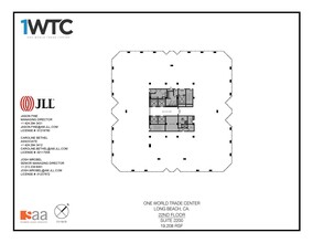 1 World Trade Ctr, Long Beach, CA en alquiler Plano de la planta- Imagen 1 de 1