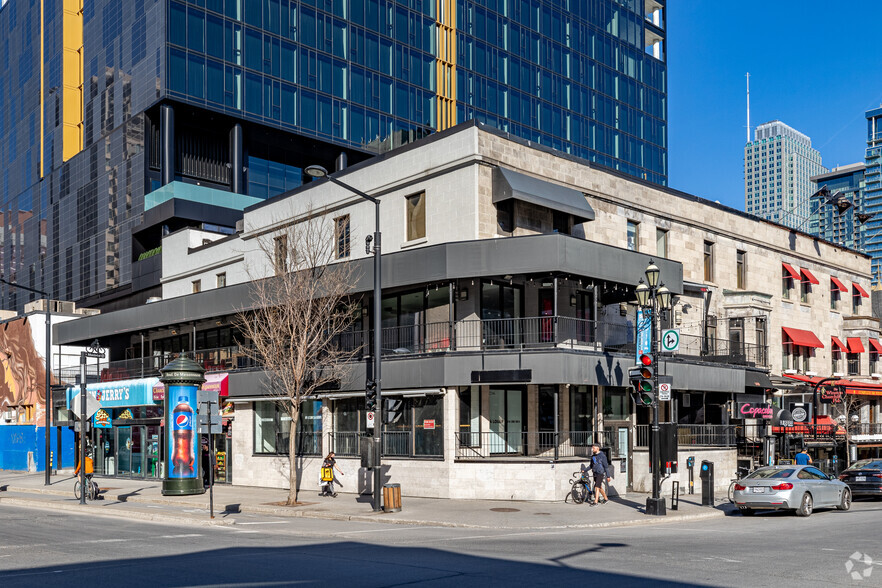 1467-1471 Rue Crescent, Montréal, QC en alquiler - Foto del edificio - Imagen 1 de 4