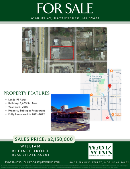 6168 US 49, Hattiesburg, MS en venta - Foto del edificio - Imagen 1 de 6