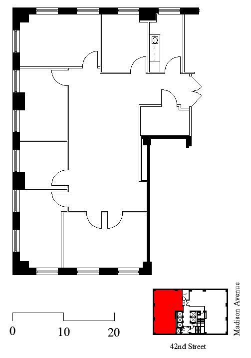 315 Madison Ave, New York, NY en alquiler Plano de la planta- Imagen 1 de 1