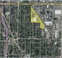 3832-3896 N 3rd St, Milwaukee, WI - vista aérea  vista de mapa