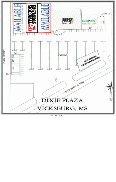 1800 S Frontage Rd, Vicksburg, MS en venta - Foto del edificio - Imagen 1 de 2