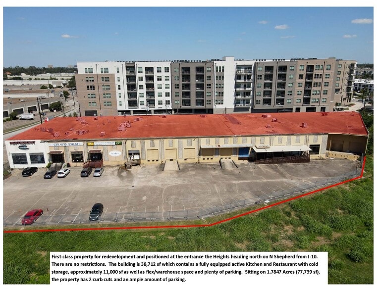 500 N Shepherd Dr, Houston, TX en venta - Foto del edificio - Imagen 3 de 26