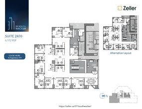 311 S Wacker Dr, Chicago, IL en alquiler Plano de la planta- Imagen 1 de 1