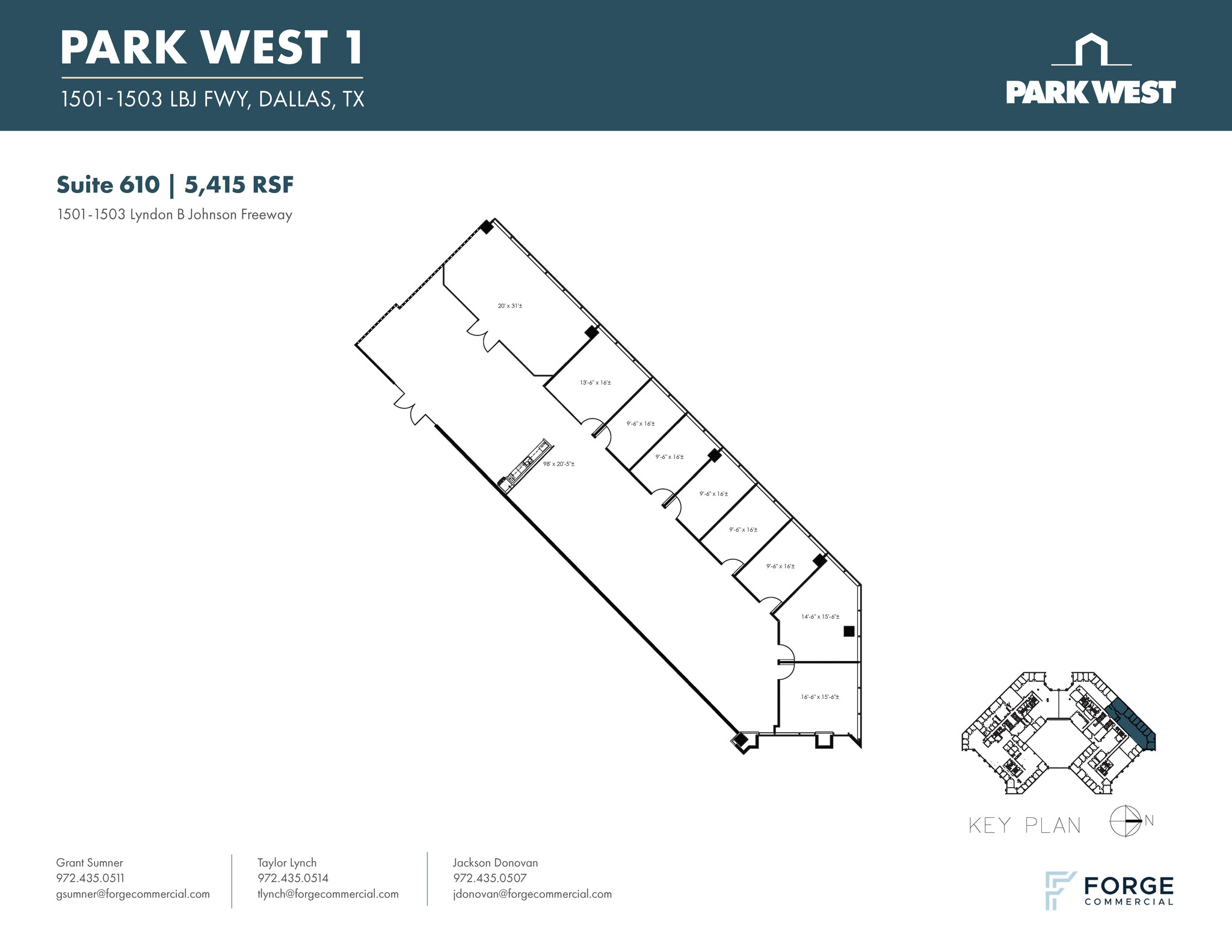 1501-1507 Lyndon B Johnson Fwy, Dallas, TX en alquiler Plano de la planta- Imagen 1 de 1