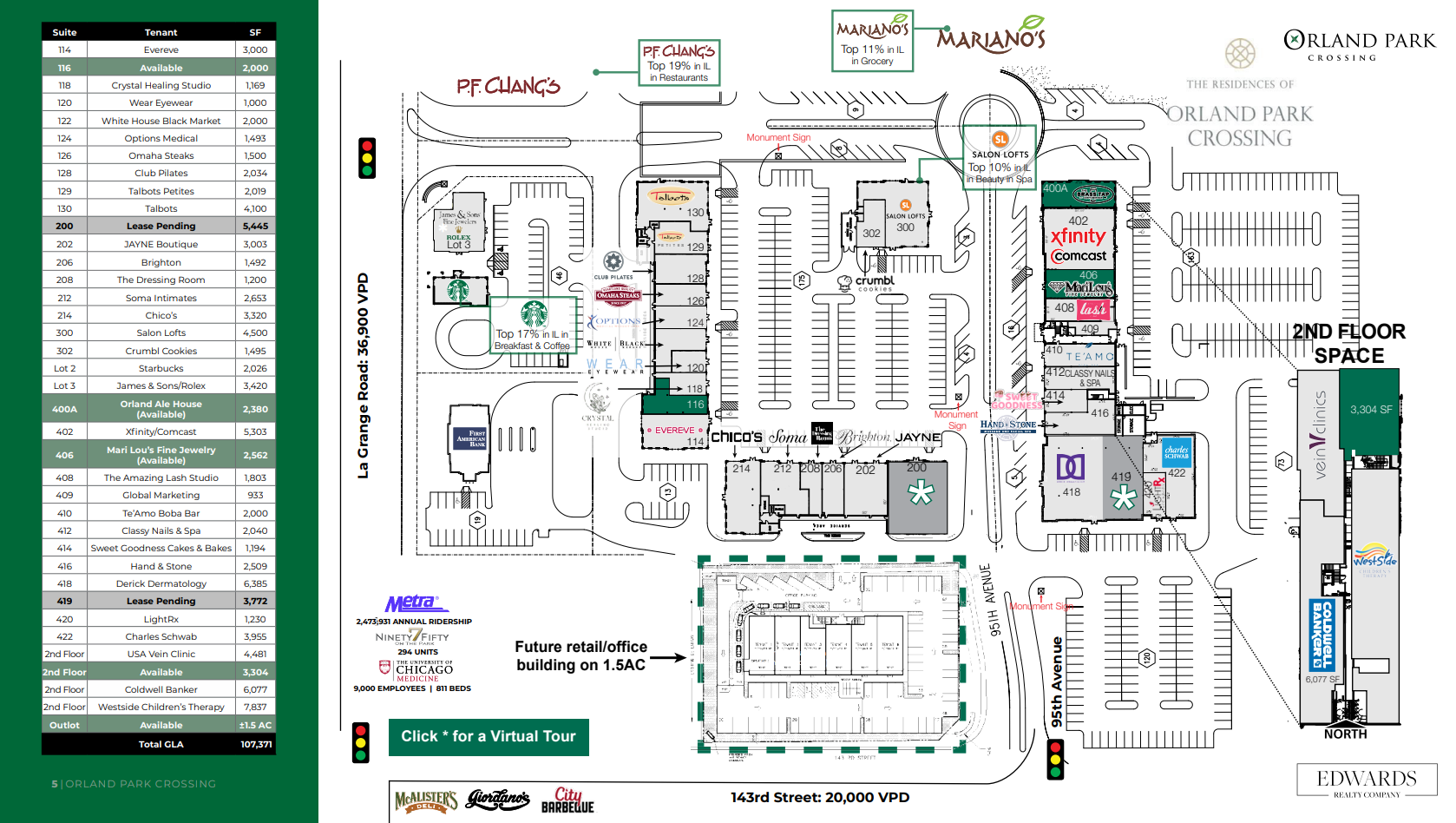 14225 S 95th St, Orland Park, IL en alquiler Plano del sitio- Imagen 1 de 1