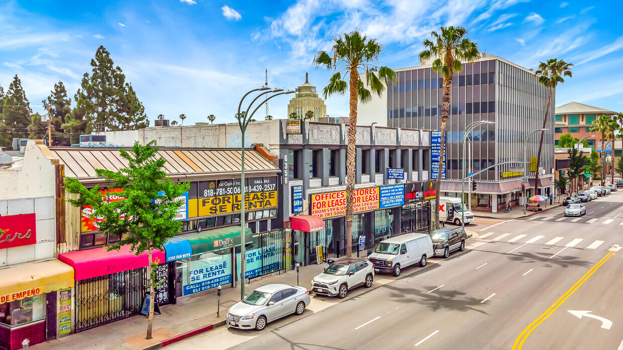 6350-6356 Van Nuys Blvd, Van Nuys, CA en alquiler Foto del edificio- Imagen 1 de 7