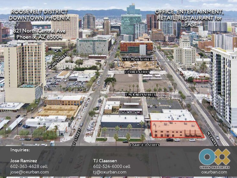 815-821 N Central Ave, Phoenix, AZ en alquiler - Foto del edificio - Imagen 3 de 24