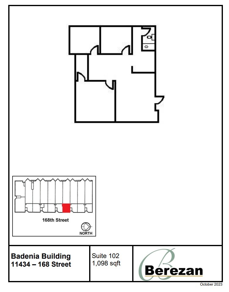 11412-11444 168 St NW, Edmonton, AB en alquiler Plano de la planta- Imagen 1 de 1