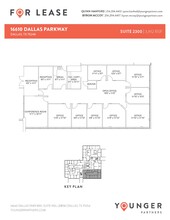 16610 N Dallas Pky, Dallas, TX en alquiler Plano de la planta- Imagen 1 de 2