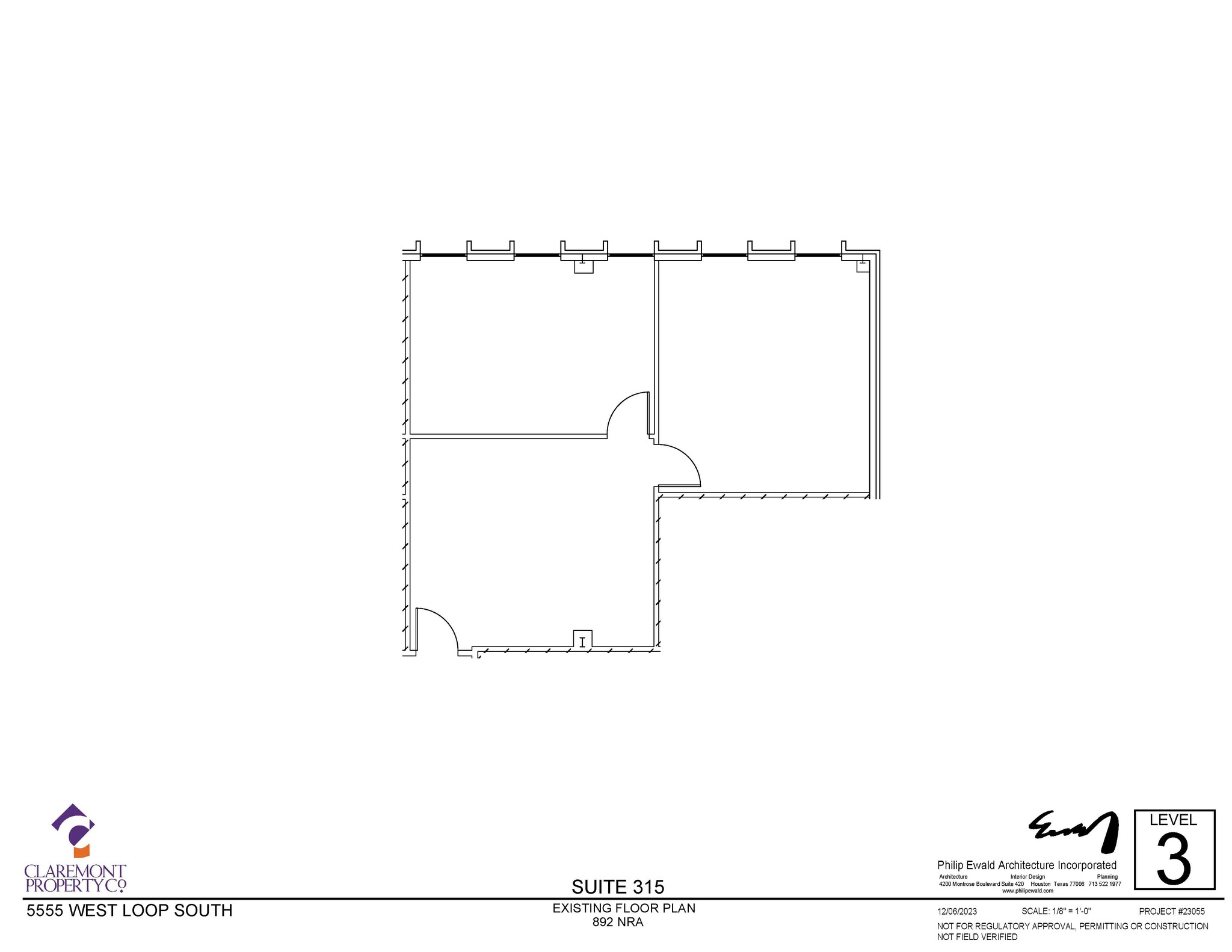 5555 West Loop South, Bellaire, TX en alquiler Plano de la planta- Imagen 1 de 5