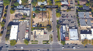 1515 Race St, Denver, CO - VISTA AÉREA  vista de mapa