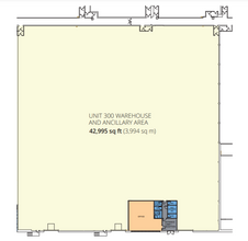 Unit 1000 Fareham Rd, Gosport en alquiler Plano de la planta- Imagen 2 de 6