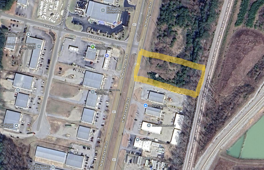 North Wesleyan Blvd, Rocky Mount, NC en venta - Vista aérea - Imagen 1 de 1