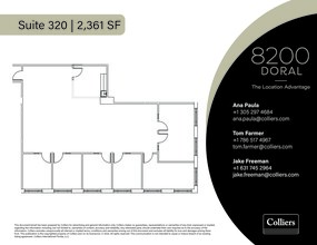 8200 NW 41st St, Miami, FL en alquiler Plano de la planta- Imagen 1 de 1