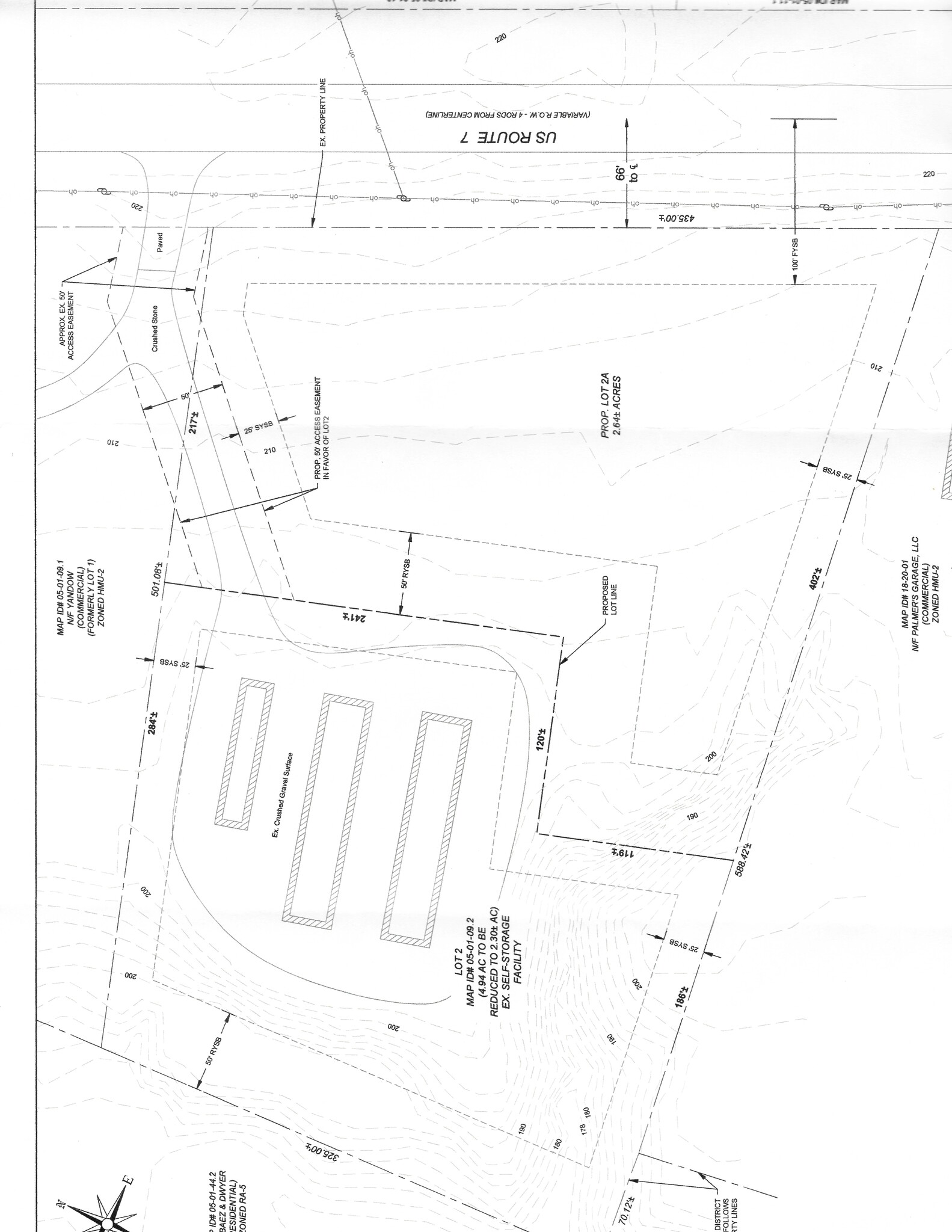 7175 US ROUTE 7, Ferrisburgh, VT en alquiler Plano del sitio- Imagen 1 de 3