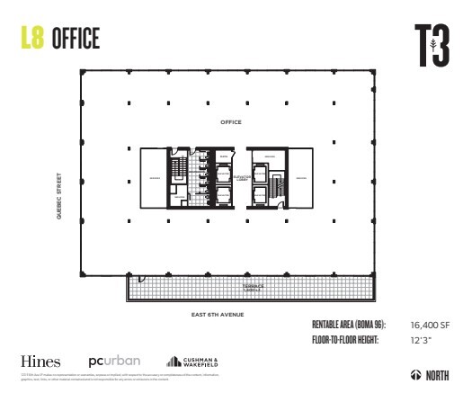 123 E 6 Ave, Vancouver, BC en alquiler Plano de la planta- Imagen 1 de 1