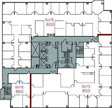 611 Anton Blvd, Costa Mesa, CA en alquiler Plano de la planta- Imagen 1 de 1