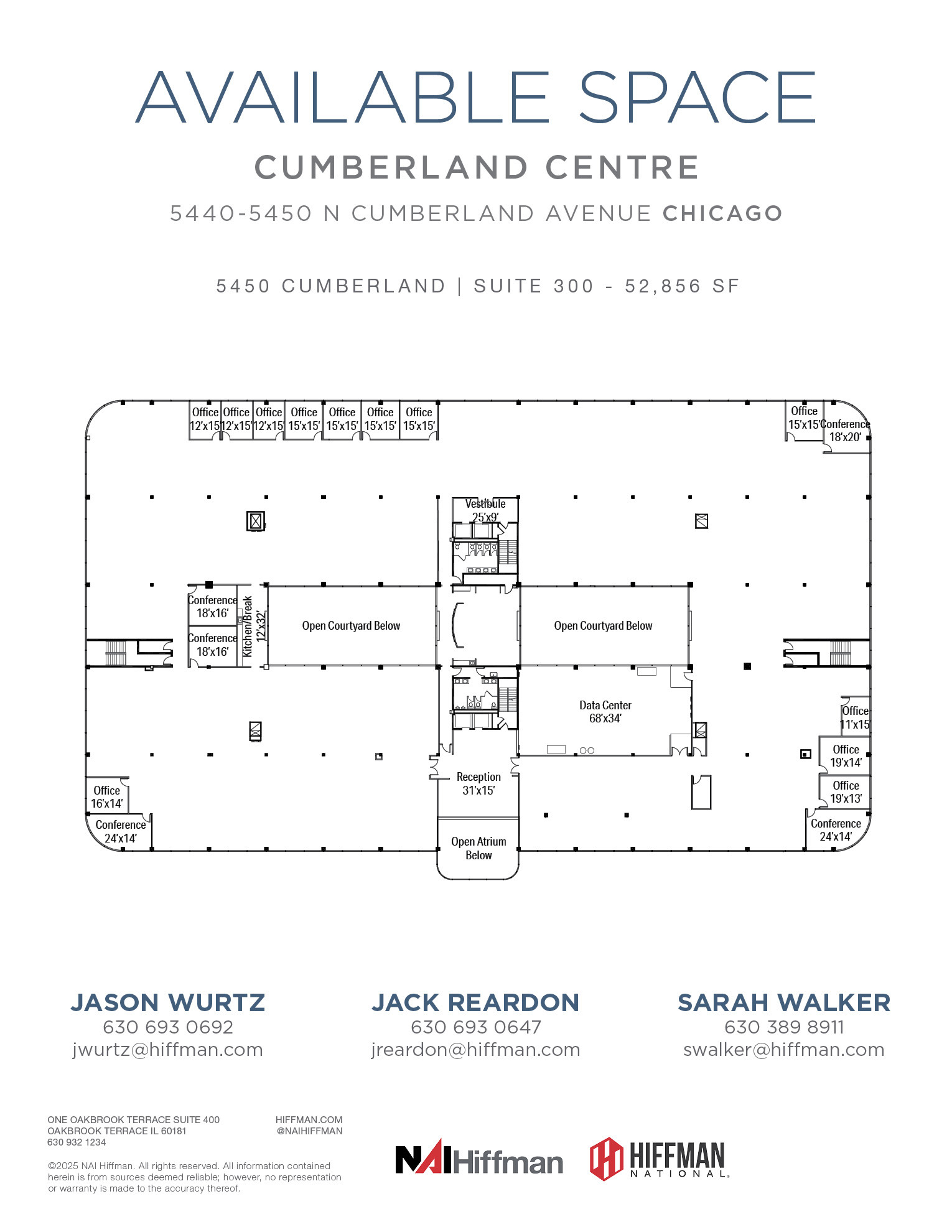 5440 N Cumberland Ave, Chicago, IL en alquiler Plano de la planta- Imagen 1 de 1