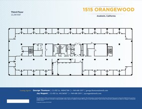 1515 E Orangewood Ave, Anaheim, CA en venta Plano de la planta- Imagen 1 de 1