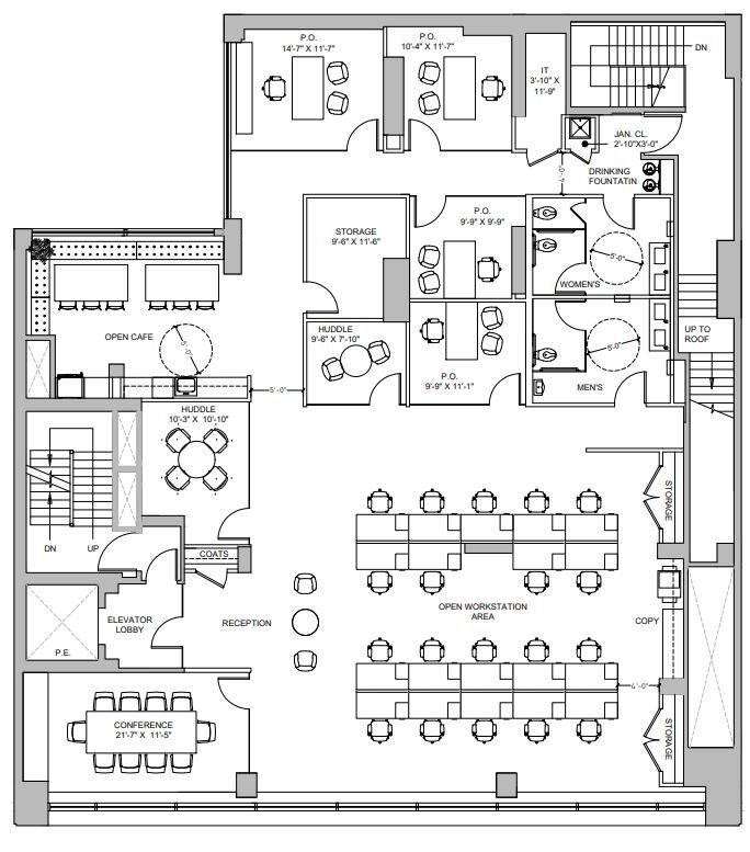 49 W 57th St, New York, NY en alquiler Plano de la planta- Imagen 1 de 1