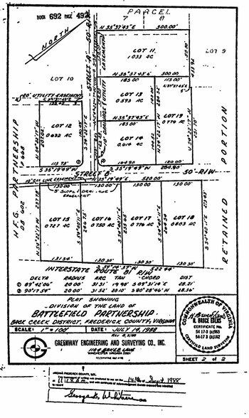 0 Marathon, Lot 13 & 14, Stephens City, VA en venta - Plano de solar - Imagen 2 de 6