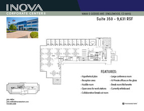 10700 E Geddes Ave, Englewood, CO en alquiler Plano de la planta- Imagen 2 de 3