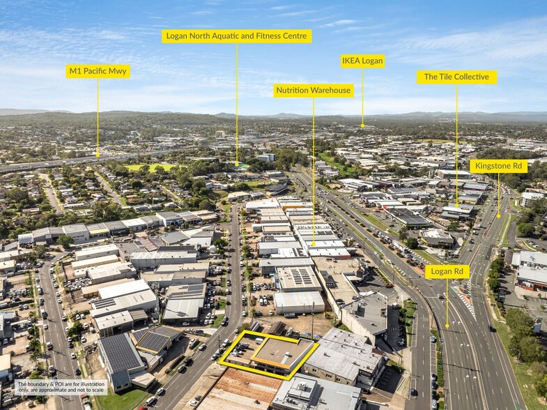 36 Smallwood St, Underwood en alquiler - Vista aérea - Imagen 3 de 6