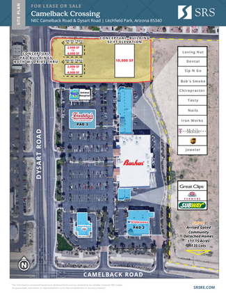 Más detalles para Nec Camelback Rd & Dysart Rd, Litchfield Park, AZ - Locales en venta