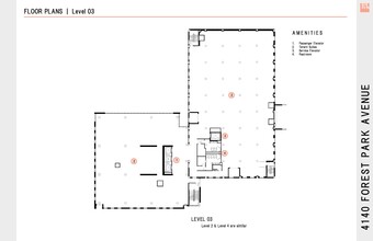 4140 Forest Park Ave, Saint Louis, MO en alquiler Plano de la planta- Imagen 1 de 1