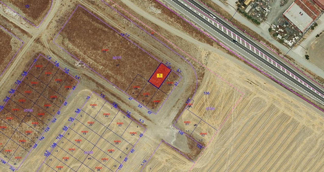 Terreno en El Coronil, Sevilla en venta Plano del sitio- Imagen 1 de 3