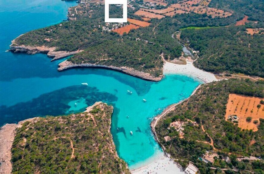 Terreno en Santanyí, Islas Baleares en venta - Vista aérea - Imagen 2 de 6