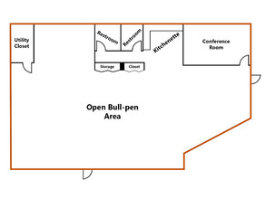 41 E Market St, York, PA en alquiler Plano de la planta- Imagen 1 de 9