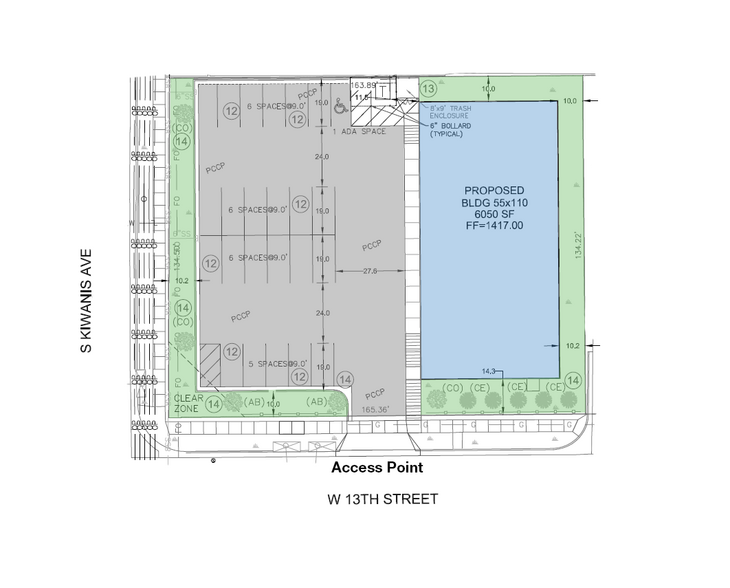 450 S Kiwanis Ave, Sioux Falls, SD en venta - Plano del sitio - Imagen 3 de 7