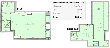 37 Rue Du President Wilson, Levallois-Perret en alquiler Plano de planta tipo- Imagen 2 de 2