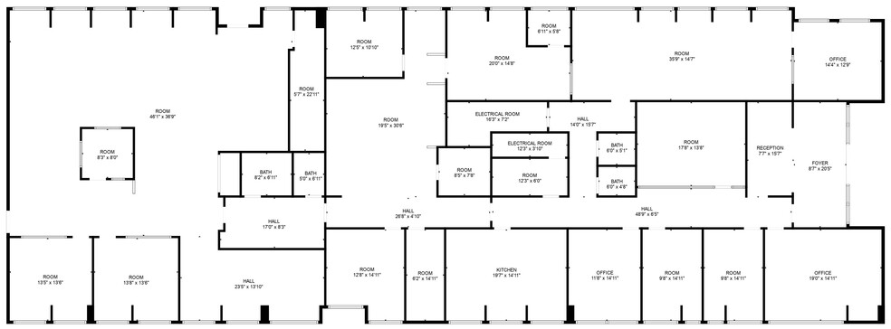 6061 NE 14th Ave, Fort Lauderdale, FL en alquiler - Plano de la planta - Imagen 2 de 71