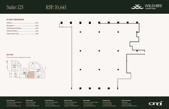 5700 Wilshire Blvd, Los Angeles, CA en alquiler Plano de la planta- Imagen 1 de 1