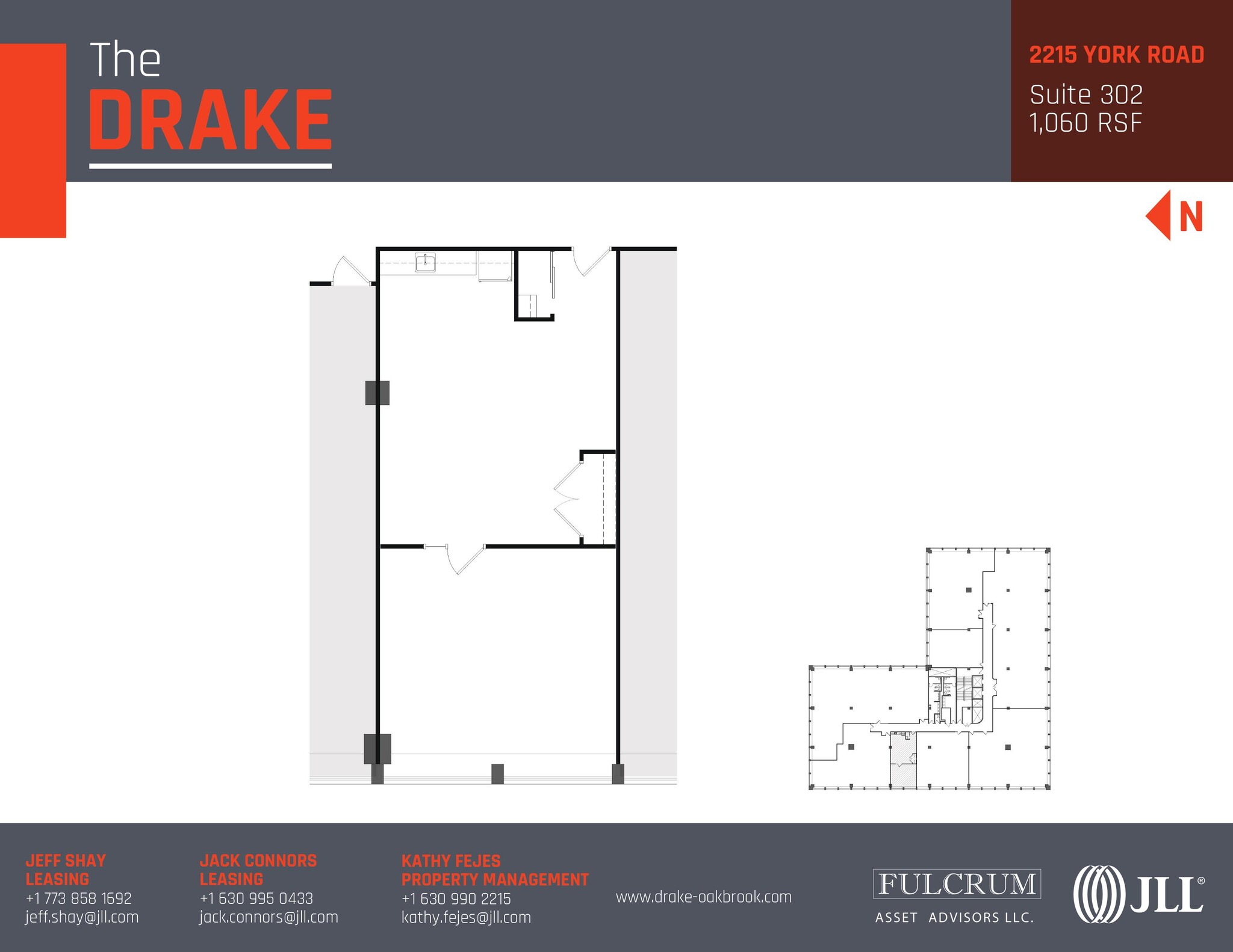 2211-2215 S York Rd, Oak Brook, IL en alquiler Plano de la planta- Imagen 1 de 1